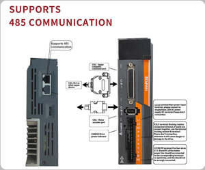 Hoge Prestaties Ac Servo Motor Kogelschroef 60sb40-1620-200 Asd240 Servo Drive 1.27n. <span class=keywords><strong>M</strong></span> 4.4a Voor Cnc Kogelschroef Servomotor 400W - Product Image 5