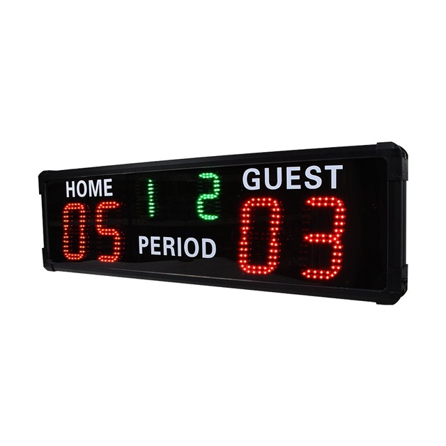 YIZHI Multi Purpose LED Electronic Basketball Scoring Display Digital Scoreboard for Mini Tennis Padel Court Beach Volleyball