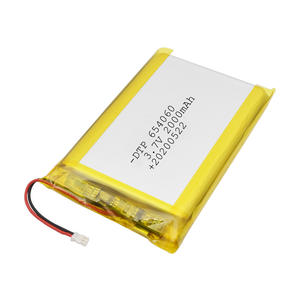 Литиевая батарея KC BIS CB Approved 1450 мАч (<span class=keywords><strong>654050</strong></span>, 654060, 654065) 2100 мАч (2000 мАч) 3.7В с разъемом JST для камеры, GPS, ноутбука - Product Image 6