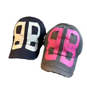 Cappellino da Baseball Retrò con Visiera e Stampa Graffiti a Sei Lettere, Moda Casual <span class=keywords><strong>Primavera</strong></span>-Autunno, Vendita all'Ingrosso - Product Image 4