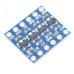 10pcs thực tế 5V đến 3.3V 4 kênh bi Directional IIC I2C phụ kiện <span class=keywords><strong>mini</strong></span> mô-đun cho thiết bị mạch tích hợp - Product Image 2