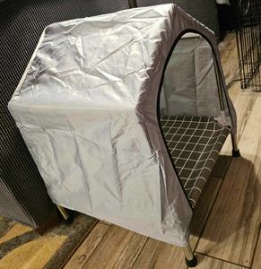 2 ב 1 בית כלבים מקורה-בית כלבים מוגבה מתאים לכלבים קטנים ובינוניים - Product Image 3