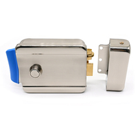 Serrure de sécurité électrique à encastrer, étanche, contrôle d'accès, serrure à clé, serrure de porte électrique 12V pour portes en aluminium