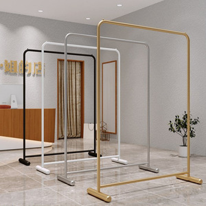 Espositore da Terra in Ferro Semplice per Negozi di <span class=keywords><strong>Abbigliamento</strong></span> Uomo, <span class=keywords><strong>Donna</strong></span> e Bambino - Product Image 1