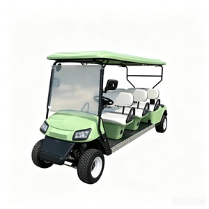 Carrito de Golf Eléctrico de Diseño Exclusivo, 4 Asientos, Vehículo de Transporte Personalizado para Clubes - Product Image 1