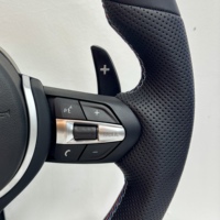 Volant en cuir complet pour BMW X3 X4 X5 X6 X7 X8 F10 F11 F15 F20 F22 F30 F32 E36 E46 E60 E70 E82 E87 E90 M3 M4 M5 M6