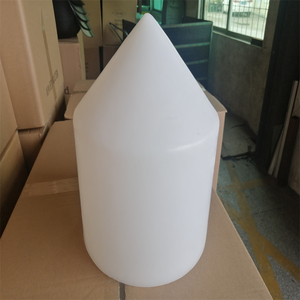 High-density White Heavy-duty PE Fiberglass Sea <strong>Dock</strong> <strong>Piling</strong> Caps Pile Cap - Product Image 3