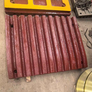 เครื่องบดแผ่นกรามแบบยึดติดกับ C1612แผ่นกรามแบบคงที่ชิ้นส่วนการสึกหรอ - Product Image 2