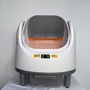 <span class=keywords><strong>Caja</strong></span> de <span class=keywords><strong>Arena</strong></span> Inteligente <span class=keywords><strong>para</strong></span> <span class=keywords><strong>Gatos</strong></span> Pet Smart de 68L, Plástico, Fácil de Limpiar, Automática, con Aplicación Gratuita, <span class=keywords><strong>Autolimpiable</strong></span> - Product Image 1
