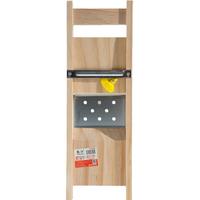 Mandoline manuelle professionnelle en bois avec lame large en acier inoxydable réglable de 1 à 8 mm, facile à nettoyer, pour oignon et pomme de terre