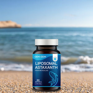 Kapsul Softgel Astaxanthin Murni Berkualitas Tinggi WrightLife OEM 10mg 60 Kapsul untuk Perawatan Kulit Dewasa - Product Image 2