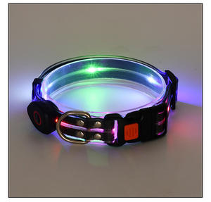 Collare LED per Cani, Collare Luminoso per Animali Domestici, Guinzaglio Regolabile Ricaricabile USB, Super Luminoso per Sicurezza Notturna, per Cani Piccoli, Medi e Grandi - Product Image 4
