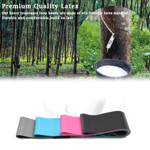 MOQ Thấp Chất Lượng Hàng Đầu Đàn Hồi Tập Thể Dục Workout Bands Loops Trọng Lượng Nhẹ & Portable Resistance Bands Set Cho Chân Và Mông - Product Image 6