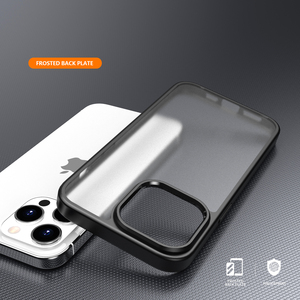 เคสธุรกิจแฟชั่นแบบบางสำหรับ iPhone <span class=keywords><strong>สี</strong></span><span class=keywords><strong>ดำ</strong></span>ด้านสำหรับ iPhone 7 8 PLUS x/xr <span class=keywords><strong>11</strong></span> PRO MAX 12 13 14 15 ultra - Product Image 4
