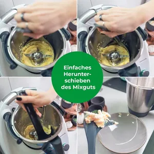 <span class=keywords><strong>Spatule</strong></span> à paroi intérieure pour <span class=keywords><strong>Thermomix</strong></span> TM5, TM6, outil de nettoyage des surfaces des casseroles de cuisine, <span class=keywords><strong>spatule</strong></span> avec encoche pratique, 1 pièce - Product Image 4