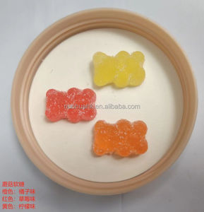 Mushroom Gummy Candy Assorted Flavors Strawberry Orange Lemon Soft Chewy <b>Sweets</b> For Adults - Product Image 4