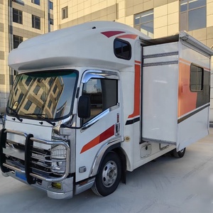 Camionnette tout-terrain diesel <span class=keywords><strong>4x4</strong></span> Park Mini Truck 118KW, remorques de <span class=keywords><strong>camping</strong></span>, remorques diesel 5.2T, prix des remorques diesel habitables pour ISUZU d'occasion - Product Image 1
