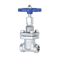 Vanne à globe cryogénique à connexion par soudure à tige courte DJ-15G, prix usine, pour réservoir de stockage
