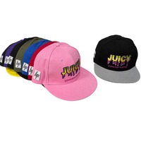 Casquette Snapback 6 Panneaux Unisexe Multicolore Non Structurée en Acrylique avec Étiquette Tissée Perforée et Logo Brodé Personnalisé Style Hip Hop