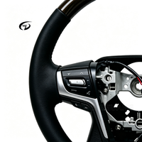 Volant en cuir et noyer sur mesure haut de gamme pour Toyota LC200, Hilux, 8ème Camry, FJ200, Rav4, Corolla, FJ70
