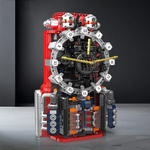 Mould King 10187 Motor Reloj Serie <span class=keywords><strong>El</strong></span>éctrica 1601 Piezas Bloques de Construcción de Partículas Pequeñas para Niños Juguete de Plástico Regalo Juguetes - Product Image 5