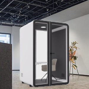 Unibooth Bền Đa Chức Năng Cách Âm Riêng Tư Vỏ Thiết Kế Hiện Đại Di Chuyển Không Gian Làm Việc Cho Nhà Văn Phòng Tập Thể Dục Căn Hộ Sử Dụng - Product Image 2