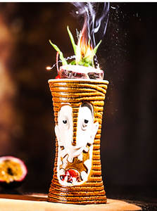 كوب بيرة وكوكتيل سيراميك بتصميم قراصنة هاواي عتيق وإبداعي، هدية فريدة وغريبة بطابع ريترو - Product Image 5