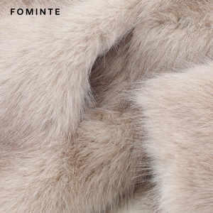 Cappotto in Ecopelliccia per <span class=keywords><strong>Donna</strong></span> Taglie Forti, Giacca Corta Invernale Calda, Morbida e alla Moda, <span class=keywords><strong>Abbigliamento</strong></span> di Lusso - Product Image 6