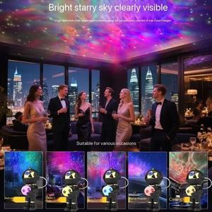 2025 New Astronaut Starry Sky Projection <b>Light</b> Bedside Bedroom Romantic Colorful Starry Sky Projection Ambient <b>Light</b> - Product Image 6