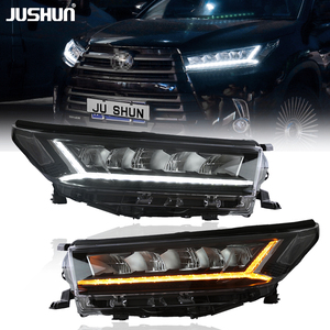 Фары JUSHUN для Toyota Highlander 2018-2021, сертифицированные DOT, передние дневные ходовые огни в сборе для AWD, новые автоаксессуары - Product Image 2