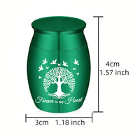 Contenedor de Cenizas para Mascotas de Acero Inoxidable a Precio de Fábrica, Caja Conmemorativa para Mascotas, Ecológica, para Guardar Cenizas de Perros y Gatos, Proveedor Mayorista