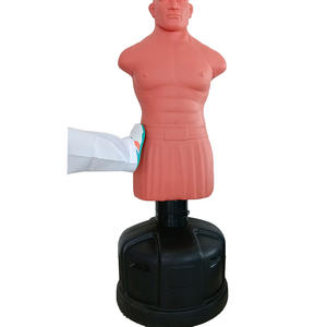 กระสอบทรายซ้อมมวยแบบมืออาชีพ ปรับความสูงได้ พร้อมโลโก้สั่งทำ สำหรับเทควันโดและมวย - Product Image 4