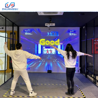 Juegos de movimiento para interiores AR Forma dinámica Estilo Acción VR Deporte Holograma Proyector Acción interactiva Parques de atracciones para interiores