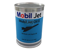 Huile de turbine synthétique haute température (Mobil Jet Oil II) à base d'ester synthétique 946 ml pour lubrifiant industriel et aéronautique