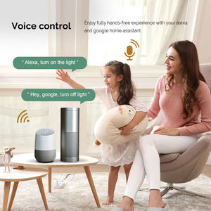 Apple HomeKit-Botón de interruptor táctil para hogar inteligente, funciona con <span class=keywords><strong>Alexa</strong></span>, <span class=keywords><strong>Google</strong></span> <span class=keywords><strong>Home</strong></span>, <span class=keywords><strong>Siri</strong></span>, con o sin cable neutro, producto en oferta - Product Image 6