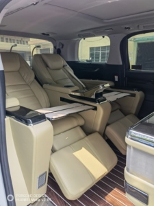 MPV Bar Van ซ่อนบาร์ที่นั่งพร้อมการติดตั้งที่สะดวกและรวดเร็วสำหรับ Metris vclass V250 V300 Alphard Velfire - Product Image 2