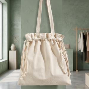Sac fourre-tout en toile de coton personnalisé avec poignées à boucles, MOQ 100 |   Sacs de courses et sacs cadeaux écologiques HOD BAGS Medium Rajasthan - Product Image 6