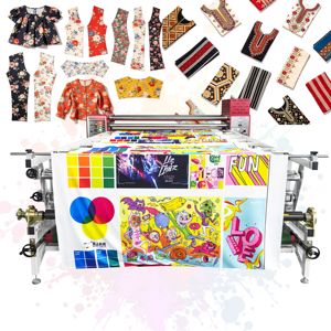 New Semi-Automatic <b>Roll</b>-to-<b>Roll</b> Sublimation Printing Machine Calandra Machine for Polyester Dress Mechanical Heat Press Best - Product Image 3