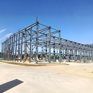 Edificio Prefabbricato <span class=keywords><strong>in</strong></span> <span class=keywords><strong>Acciaio</strong></span> Moderno e Pratico, Economico, Ignifugo, a Installazione Rapida, per Officine - Product Image 2