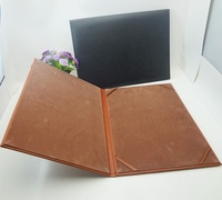 Carpeta de Cuero PU de Alta Calidad para Documentos A4, con Logotipo Personalizado, para Diplomas y Ceremonias de Graduación