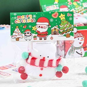 Nouveau jouet souple en TPR sur le thème de Noël, jouet à presser et à décompresser, bonhomme en pain d'épices de Noël, jouet anti-stress pour les fêtes - Product Image 4