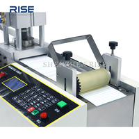 Coupe-papier guillotine compact RS-100G pour étiquettes, machine à découper en rouleaux et en feuilles