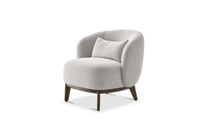 Sofá curvo de salón modular moderno, sofá de esquina de terciopelo, sofá individual de lujo moderno Boucle blanco, sillón para sala de estar - Product Image 4