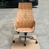 Chaise de bureau cadre en contreplaqué directeur canapé chaise cadre en contreplaqué chaise de directeur cadre en contreplaqué d'eucalyptus