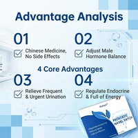 4 patchs pour la prostate pour hommes, soin corporel masculin, soulagement des démangeaisons, produit pour la santé masculine, patch ombilical