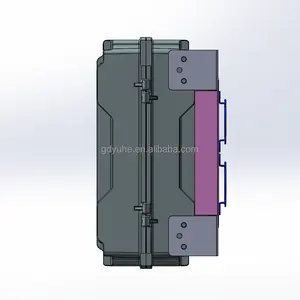 Электрический IP67 водонепроницаемый вентилятор, охлаждающий наружный проект, электрическая коробка, металлический алюминиевый корпус для литья под давлением