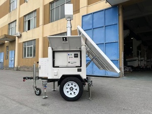 Bán buôn năng lượng mặt trời hệ thống giám sát di động năng lượng mặt trời năng lượng CCTV Trailer cho bãi đậu xe xây dựng giám sát giải pháp - Product Image 4