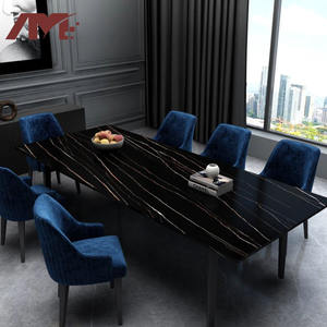 Decoración <span class=keywords><strong>de</strong></span> <span class=keywords><strong>Mesa</strong></span> <span class=keywords><strong>de</strong></span> Comedor <span class=keywords><strong>de</strong></span> Piedra Sinterizada <span class=keywords><strong>de</strong></span> Nuevo Material Blanco Chino, Foshan - Product Image 4