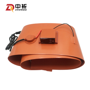 Lit chauffant en silicone 490x490mm 220V 500W avec 4 trous pour <span class=keywords><strong>imprimante</strong></span> <span class=keywords><strong>3D</strong></span> FDM <span class=keywords><strong>Wanhao</strong></span> D12/500 - Product Image 2