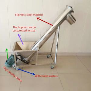 <span class=keywords><strong>6M</strong></span> 10M Roestvrijstalen Schroeftransporteur Voor Poedertransmissie - Product Image 6